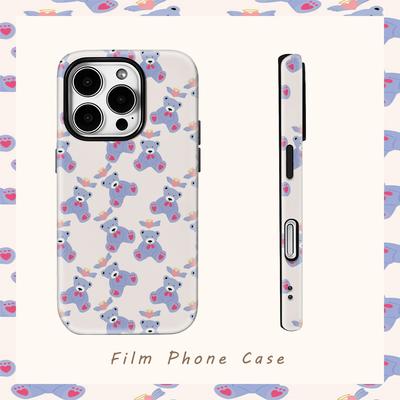 Angel Teddy BearsFor Magnetic Phone Case for IPhone 17 16 15 14 13 Pro Max Plus Single Double-layer Tough Case
