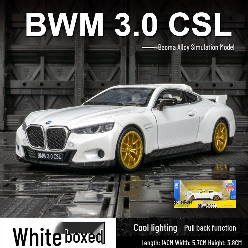 

Caipo 88732 3.0 CSL Модель суперкара из сплава со звуковыми и световыми эффектами и инерционным механизмом