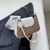 Chain Bag Women's Texture Shoulder Bag Embossed Crossbody Small Square Bag Fashion Simple Underarm Bag