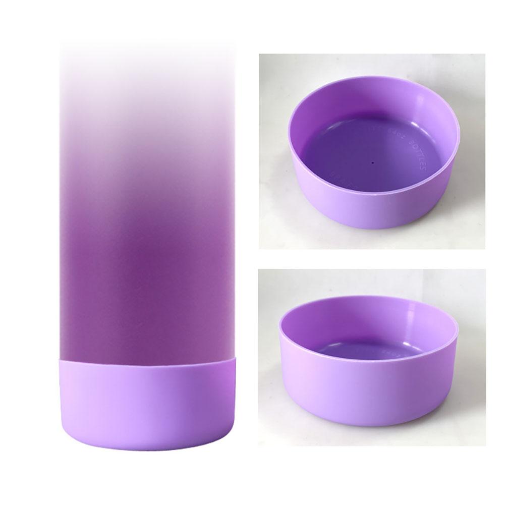 3,56 cala / 9 cm Silikonowy Rękaw Ochronny Antypoślizgowy Odporny na Zarysowania Pokrowiec na Butelkę Odpowiedni do Pojemności 32oz-40oz