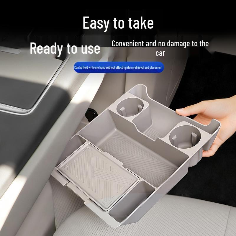 Silicone Storage Box for Buick Envision Center Console Organizer