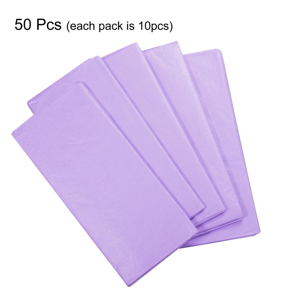 50 Sheets Large Gift Wrap Tissue Paper Pastel Bulk 20 x 26" for Gift Bags Wrapping Wedding Party Favor Decor DIY Crafts