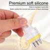 Hair Serum Applicator with Controlled Flow and Gentle Massage Comb, Minoxidil Scalp Applicator Bottle 2pcs