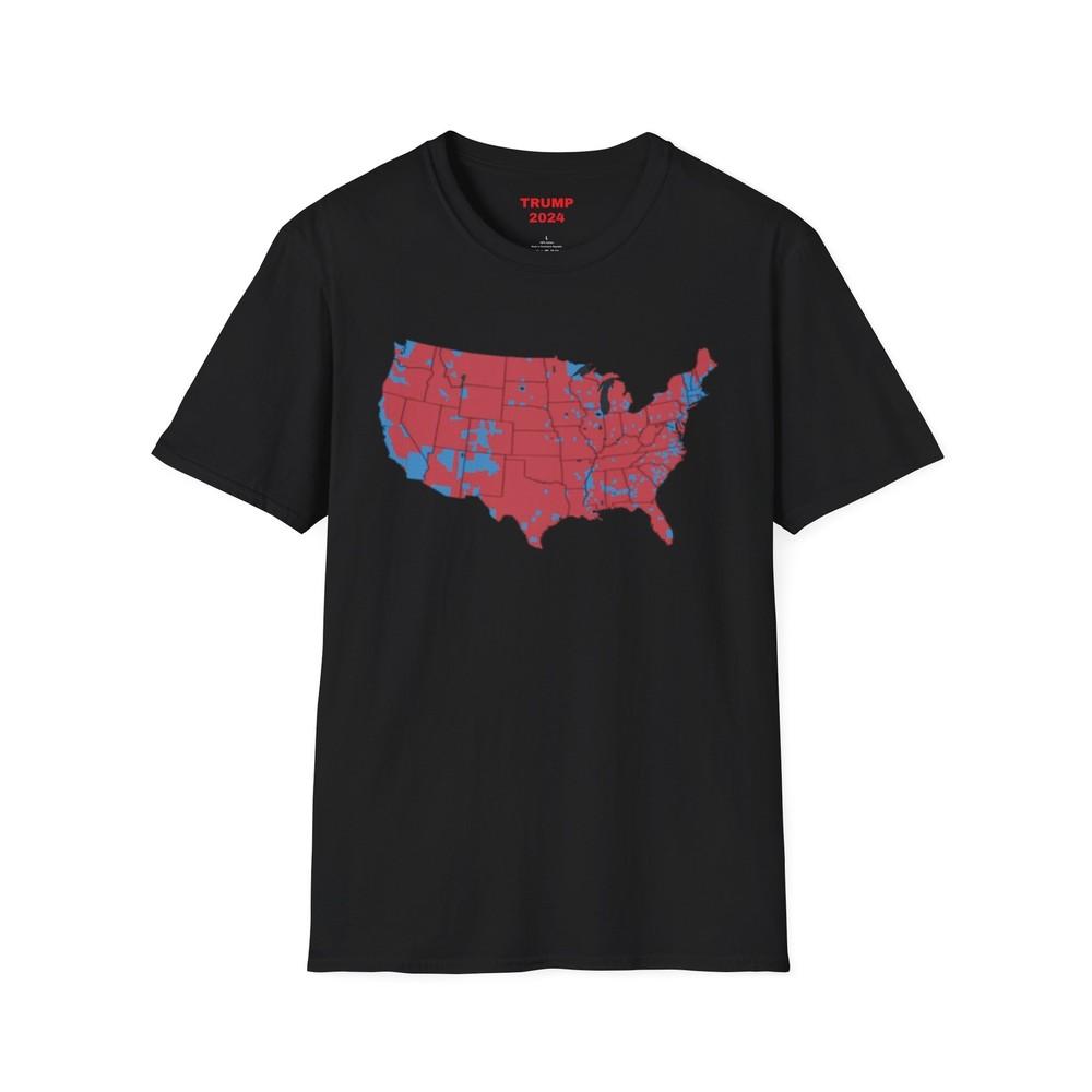 Trump 2024 Red Wave Unisex T-Shirt - Presidential Election Tee, Political Unisex T-Shirt S