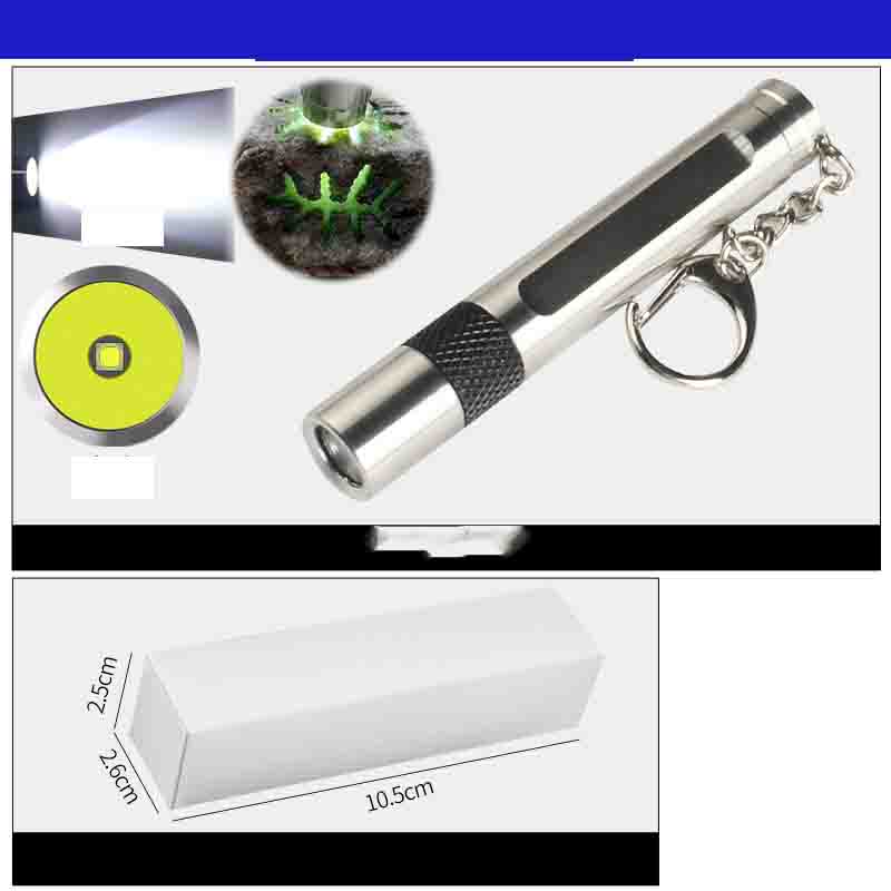 

Согласно нержавеющей стали Нефритовый нефритовый идентификационный фонарик Yuantou Factory