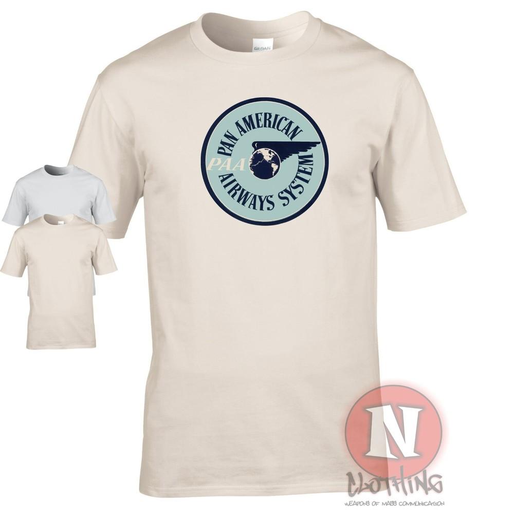 Pan American Airways Systems t-shirt 1944 classic plane airline crew airports