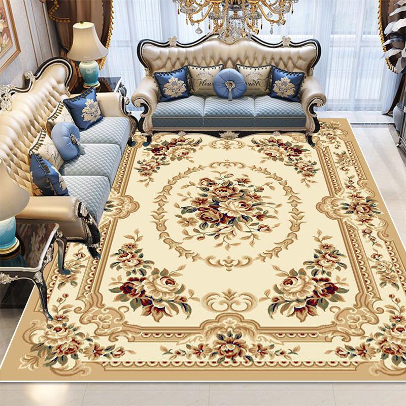 Nordic Light Luxury Living Room Rugs Home Bedroom Rugs Large Size Non Slip Children's Carpet Washable Sofa Coffee Table Mat