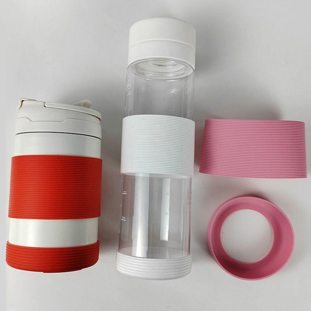 6.5CM Threaded Cup Cover Stripe Non-slip Coaster Sleeve New Cup Sleeve Set