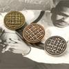 10 Pcs 15/20/25Mm Circular Vintage Metal Buttons For Clothing Decoration Hand Sewn Buttons Jackets Suits Sweaters Shirt Buttons