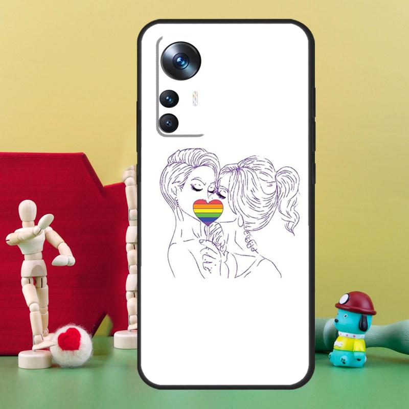 Rainbow Lesbian Pride Gay LGBT Case For Xiaomi 15 Ultra 14 13 13T 14T 15T 17 Pro Max POCO X7 Pro X3 X5 X6 F5 F6 F7 Cover