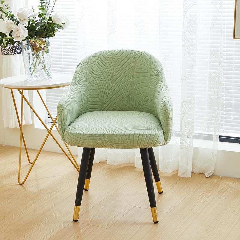 Armless Wingback Chair Slipcover Protective Cover for Dining Room Kitchen Home Furniture Dustproof Seat Protector