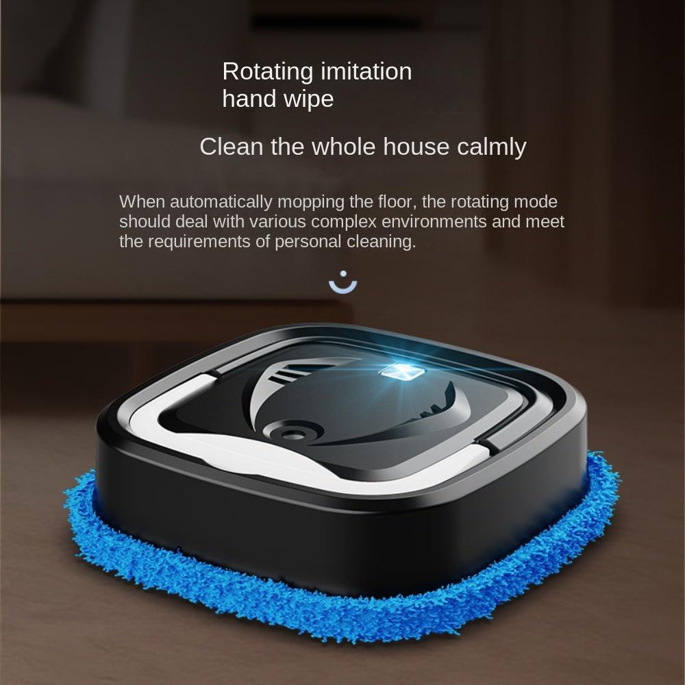 Intelligent Floor Mopping Robot Floor Rechargeable Wet and Dry Dual-purpose Humidification Spray Integrated Machine