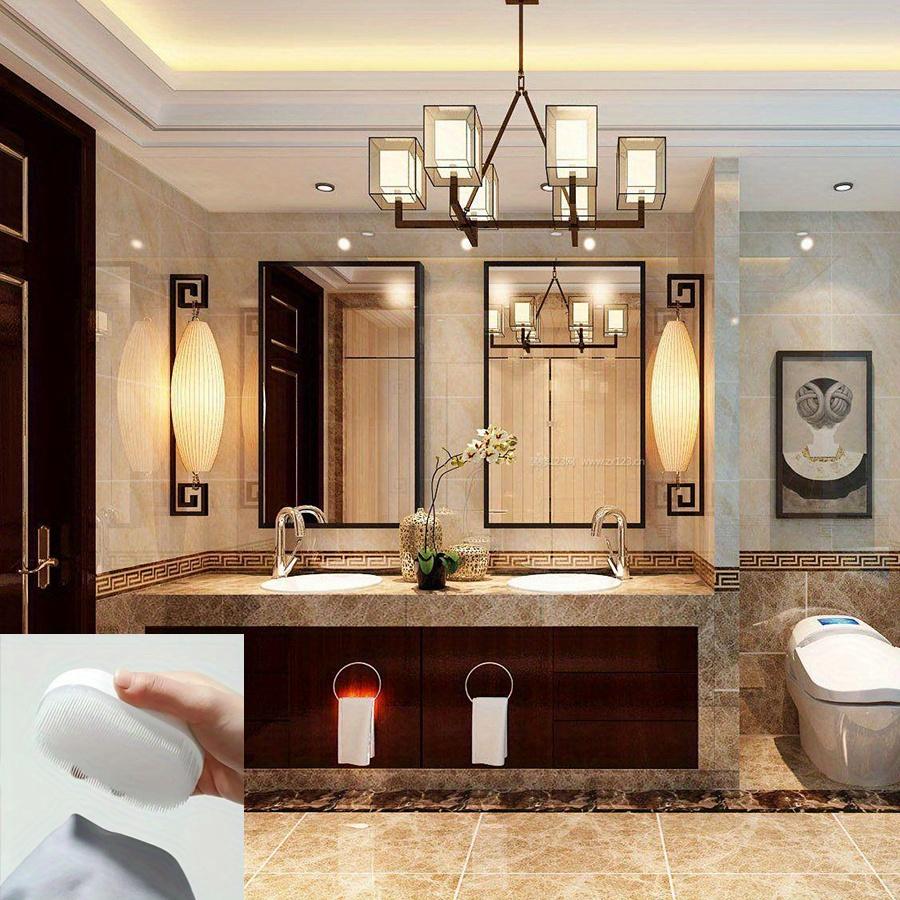 1pc White Plastic Laundry Brush: Soft Bristles for Clothes and Shoes Cleaning - Suitable for Home and Commercial Use