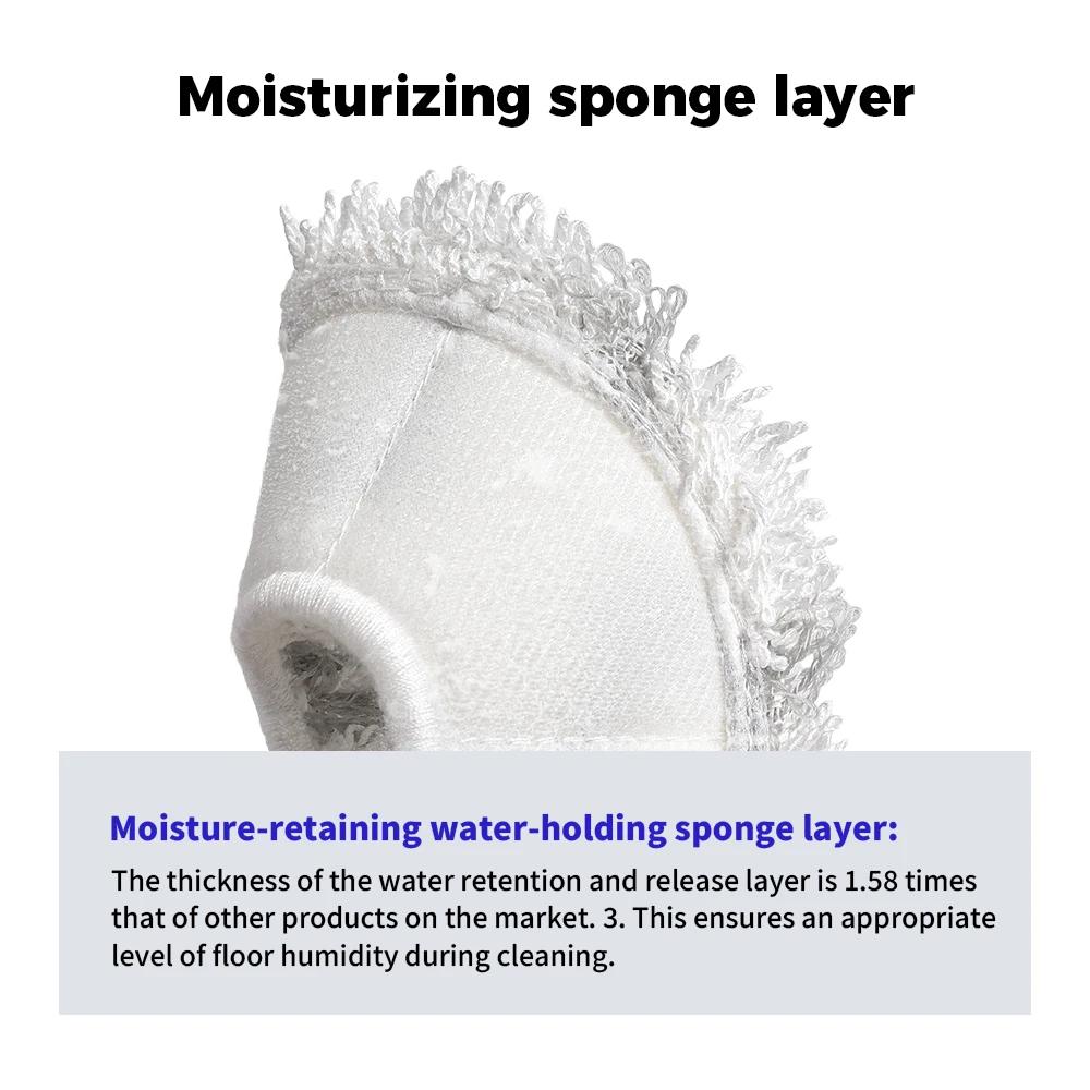 For Ecovacs Deebot X1 X2 X5 T10 T20 T30 T50 N30 N50 N9+ Accessories Robot Vacuum Cleaner Part Mop Cloth