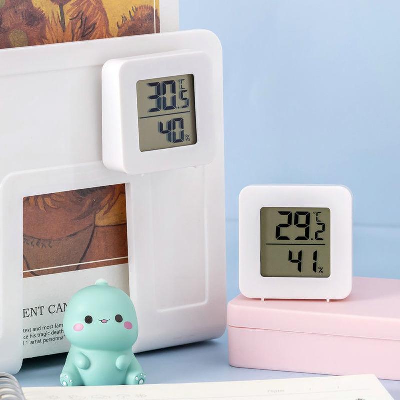 High-Quality ABS Electronic Digital Thermohy grometer Indoor Mini Thermometer Hygrometer Wet Dry Room Wall Mounted