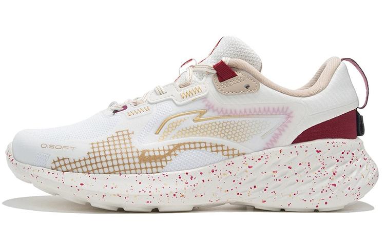 Li Ning SOFT ELEMENT Ткань Модные Амортизация Нескользящие Износостойкие Низкие Спортивные Повседневные Кроссовки AGLS012-4 35