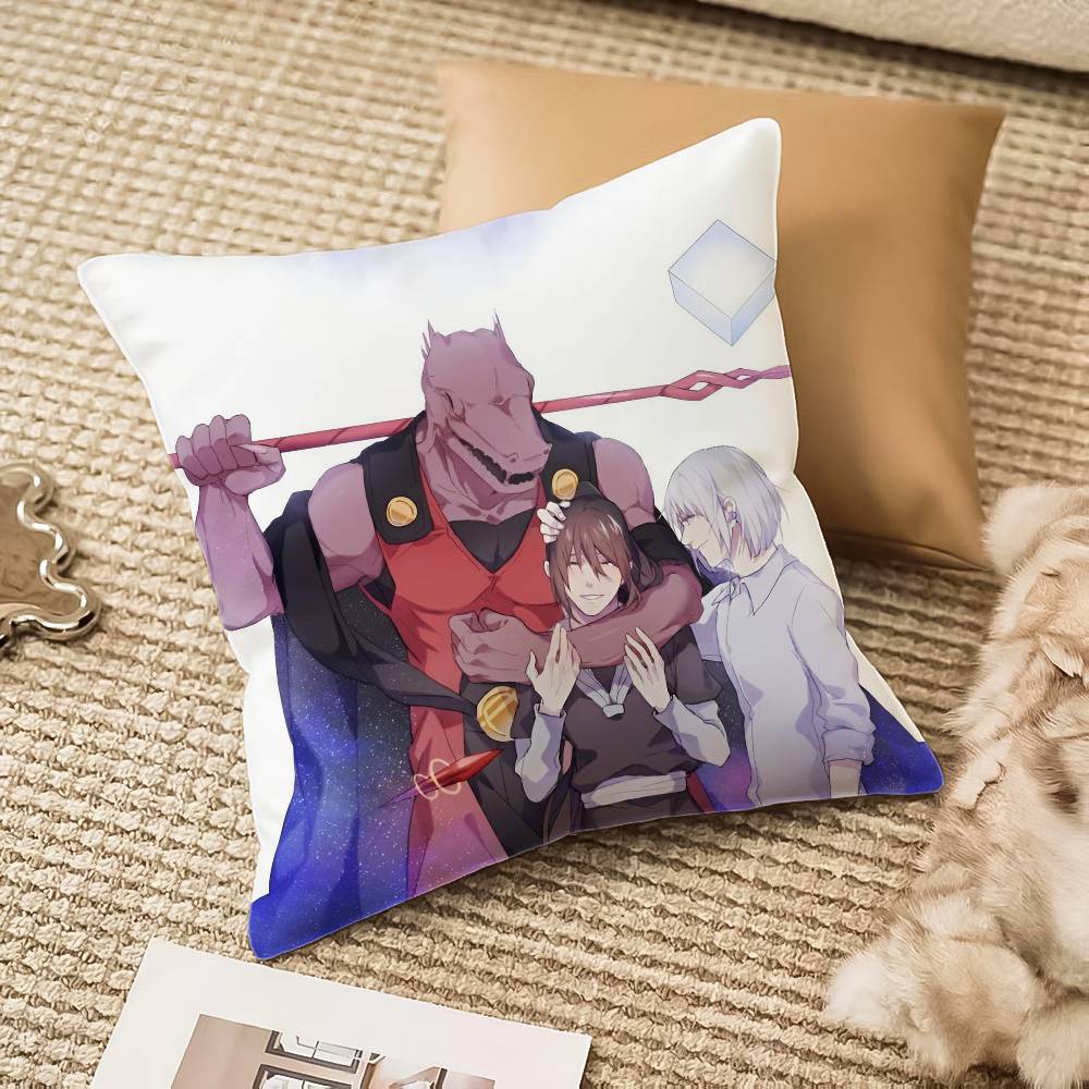 Tower of God Pillow Case Anti-dustmite Invisible zipper Sofa Bed