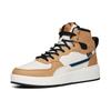 Anta Anti Slip Wear Resistant High Top Skateboard Shoes Men's Brown Gray Sneakers 912238011-8