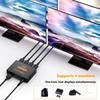 4K Hdmis Splitter 1in 4out With 3D Audios Video Syncing Support 4K/2K/3D/1080P For Home Theater Gaming And Office Use