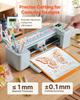 Vinyl Cutting Machine, 305 Mm, Touchscreen-Controlled Vinyl Cutter with Materials and Tool Kit, 5000+ Built-in Design Resources, Compatible with Mac,