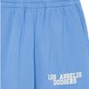 New MLB Los Angeles Dodgers Knitted Sweatpants Unisex Light Blue 3APTV0131-07CBL