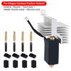 Upgrade Ceramic Hotend For Elegoo Centauri Carbon 0.2/0.4/0.6/0.8mm Nozzle Silicone Sock Nozzle Wipe Brush Thermistor