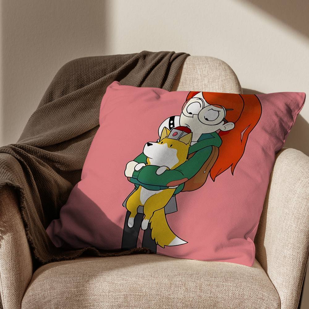 Lake Infinity Train Pillow Case Sofa Living Room Bedroom Headboard Backrest Cushion Square Cushion Nap Time