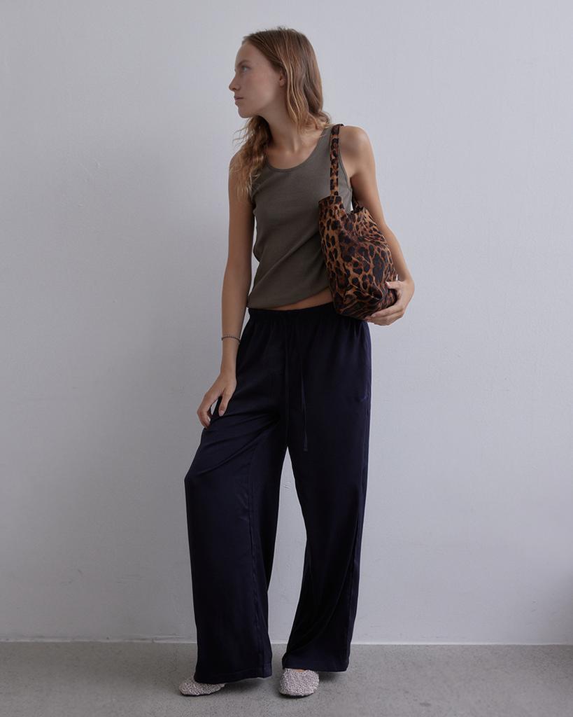 Sehr Leopard Bucket Bag (Brown)