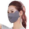 Breathable Mesh Ice Silk Mask – Sun Protection Face Shield for Spring & Summer Cycling