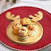 Kerst Borrelplank Houten Feestelijke Fruitplateau Borrelplank Herbruikbaar Servies Feestelijk Serveergerei Voor Hapjes Diner Salade