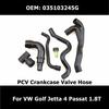 035103245G 1.8T PCV Crankcase Ventilation Valve Hose Repair Kit For VW Golf Jetta 4 Passat Bora Polo Beetle Exhaust Pipe