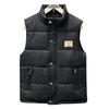 Winter Thick Cotton Vest Couples Mens Casual Hoodless Sleeveless Jacket Size L-5XL