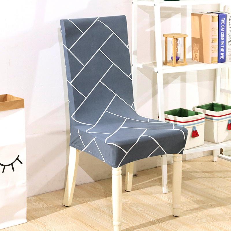 Elastischer Stuhlbezug für Esszimmerstühle, Sitzbezug, Stretch-Stuhlhussen für Hochzeit, Hotel, Bankett, Esszimmer, Büro, schmutzabweisend, abnehmbar