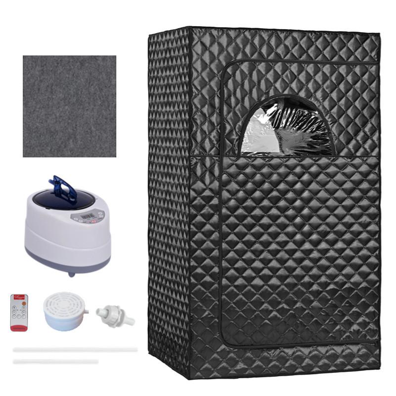 Sweat Steaming Box Household Portable Full Body Sauna Fumigation Machine Sweat Steaming Room Steam Type Sauna Box Set