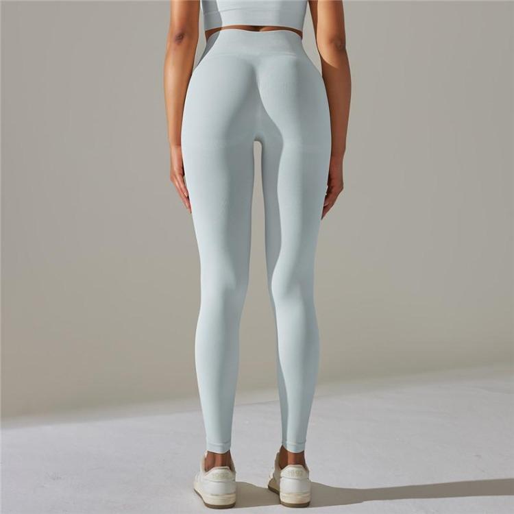 High Waist Seamless Yoga Pants for Women Stretchy Gym Leggings Fitness Exercise Sports Tights