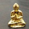 Pure copper mini Tathagata Buddha trumpet Buddha ornaments brass carry-on car accessories Sakyamuni.