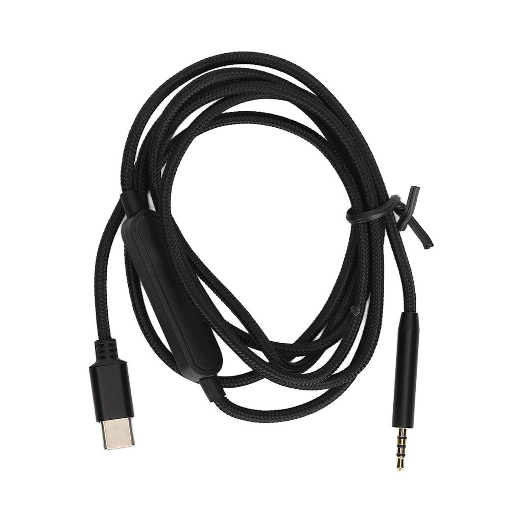 2.5mm To Type C Cable Lossless Noiseless 2.5mm To USB C Sound Cord for QC25 QC35 QC45 NC700 OE2 AE2