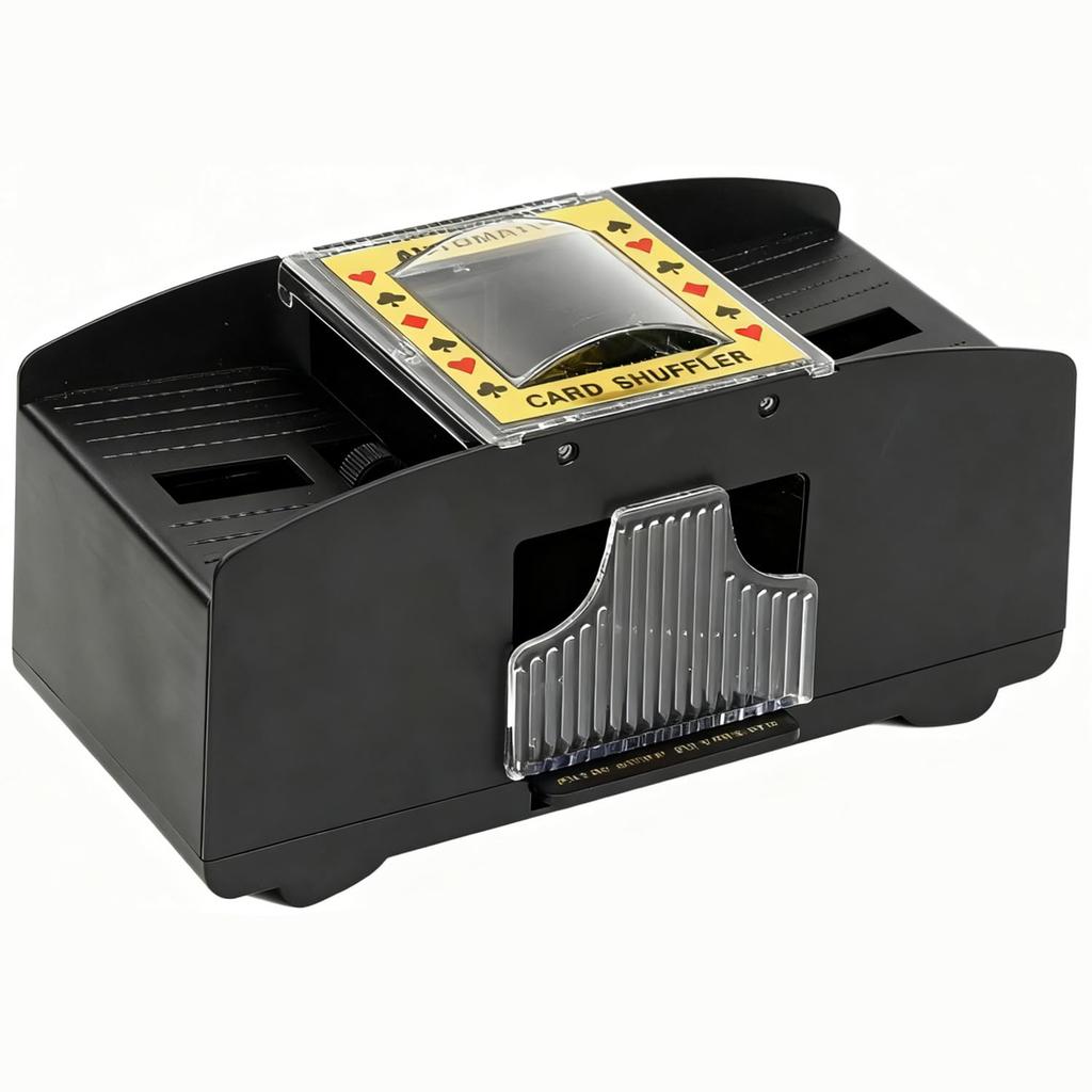 Automatic Card Shuffle Machine Playing Cards Uno Texas Holdem Game Home Games (1-2 Decks) (A)