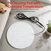 5V Electric Heating Pad 20cm Round Warmer 3 Modes Adjustable Temperature Heat Pad For Keeping Clothing & Pets Warm with USB Plug