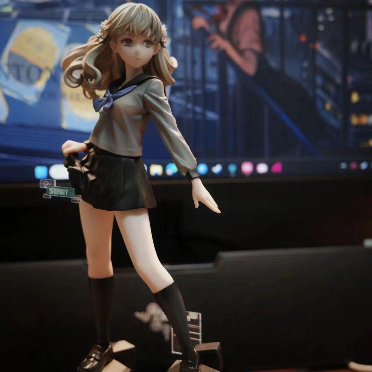 

13 Стражей: Aegis Rim Игровая поза стоящая девушка Winterplate Mikuri ручная модель орнамент Dongzaka 500 miles