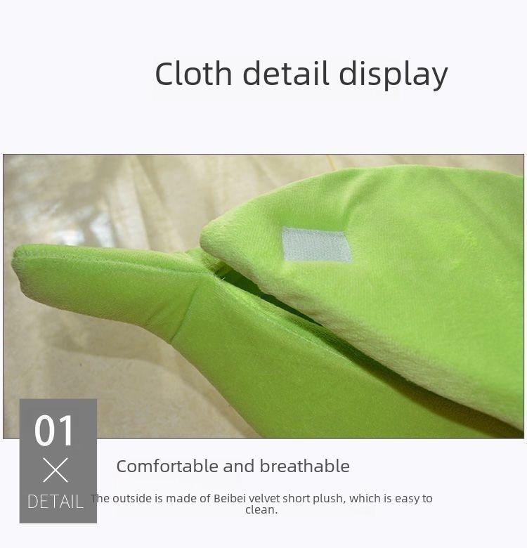 Banana-Shaped Pet House: Cozy Winter Home for Dogs and Cats