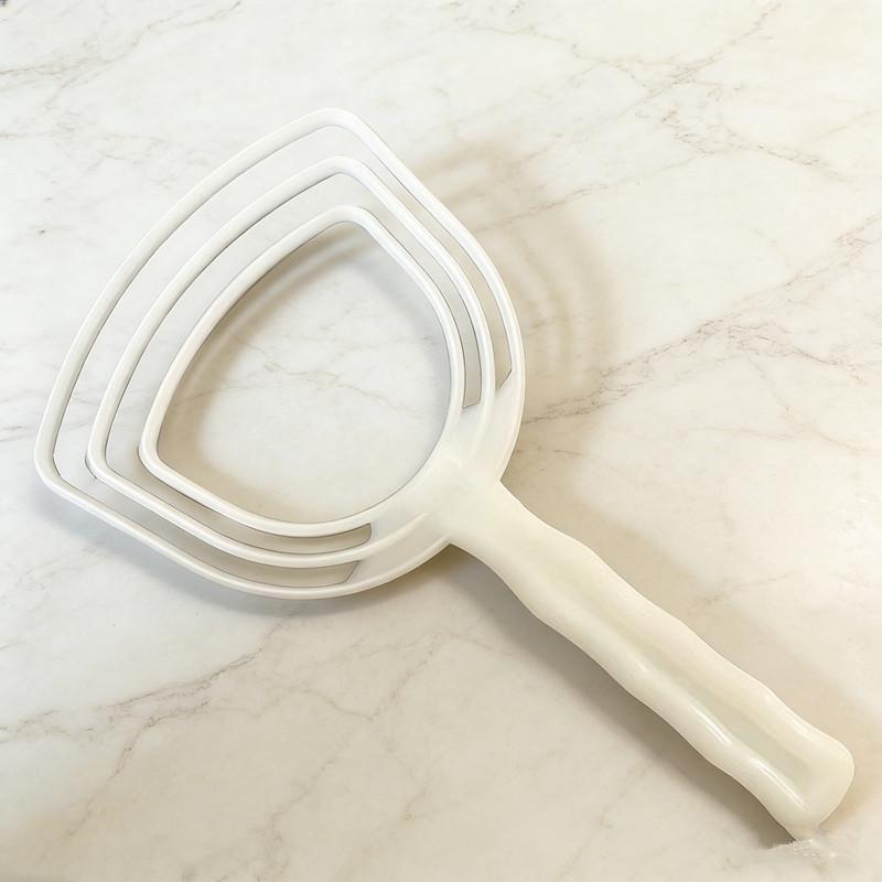 Meat Tool Plastic Meat Scraper Handhold Manual Fish Scales White Bone Scraper Kitchen Bone Dust Scraper Bone Scraper белый