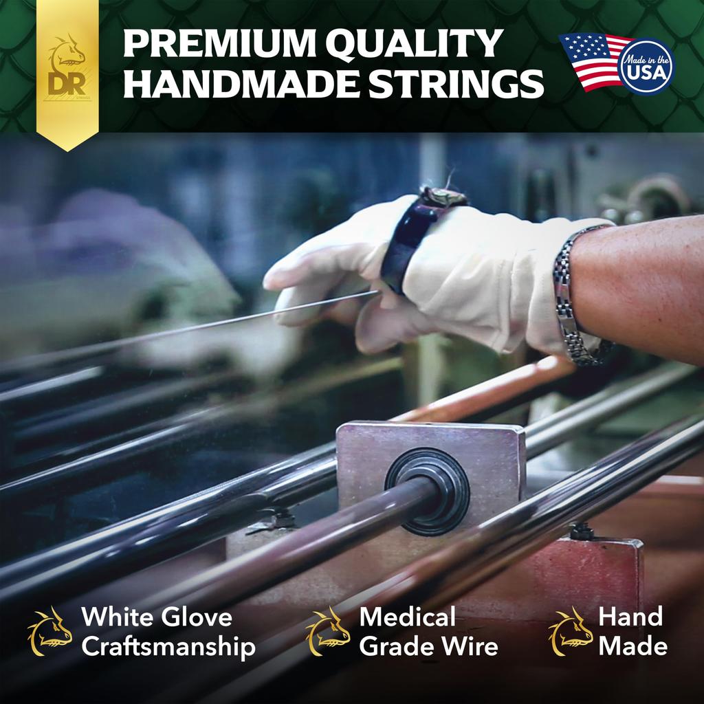 DR Strings Acoustic Guitar Strings DRAGON Phosphor Bronze SKIN+ DAP-10