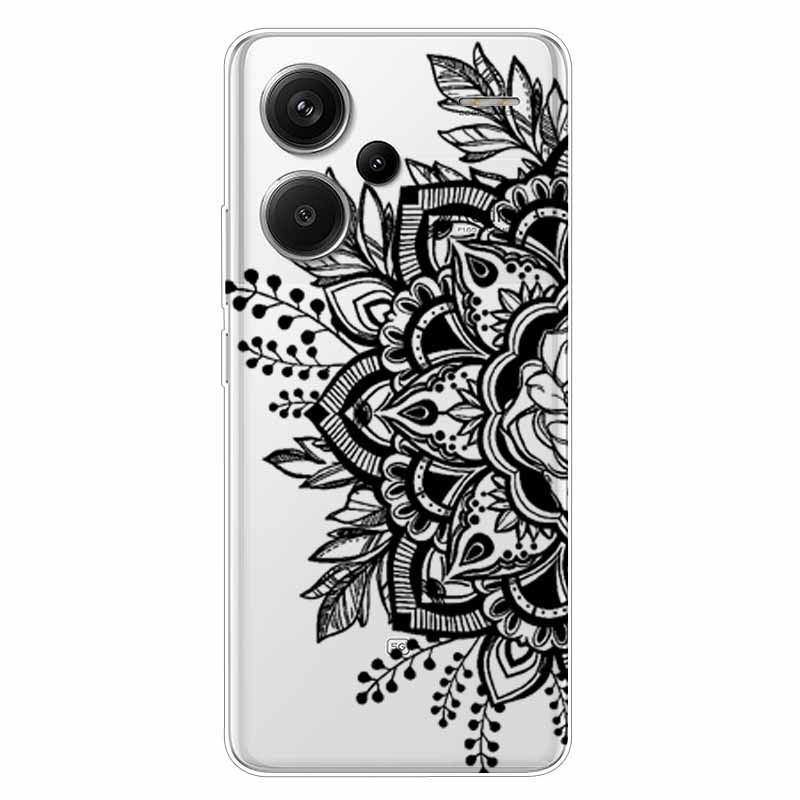 For Redmi Note 13 Pro Plus 5G Case Clear TPU Soft Back Cover for Xiaomi Redmi Note 13 Pro+ 5G Transparent Silicone Cases Funda