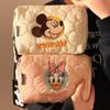 Disney Mickey Mouse Themed Cosmetic Bag Exquisite Toiletry Bag Compact Storage Bag Portable Travel Bag Birthday Gift