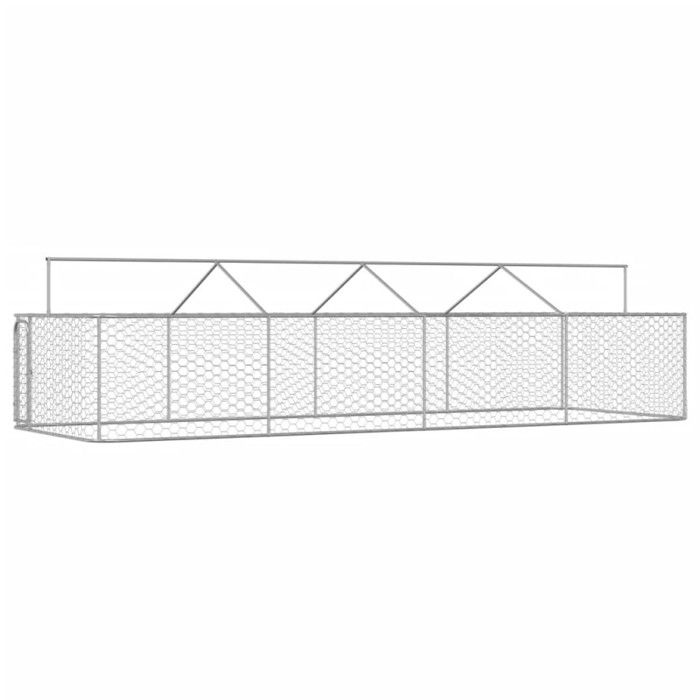 VidaXL Chenil extérieur avec toit 600x200x150 cm 171500