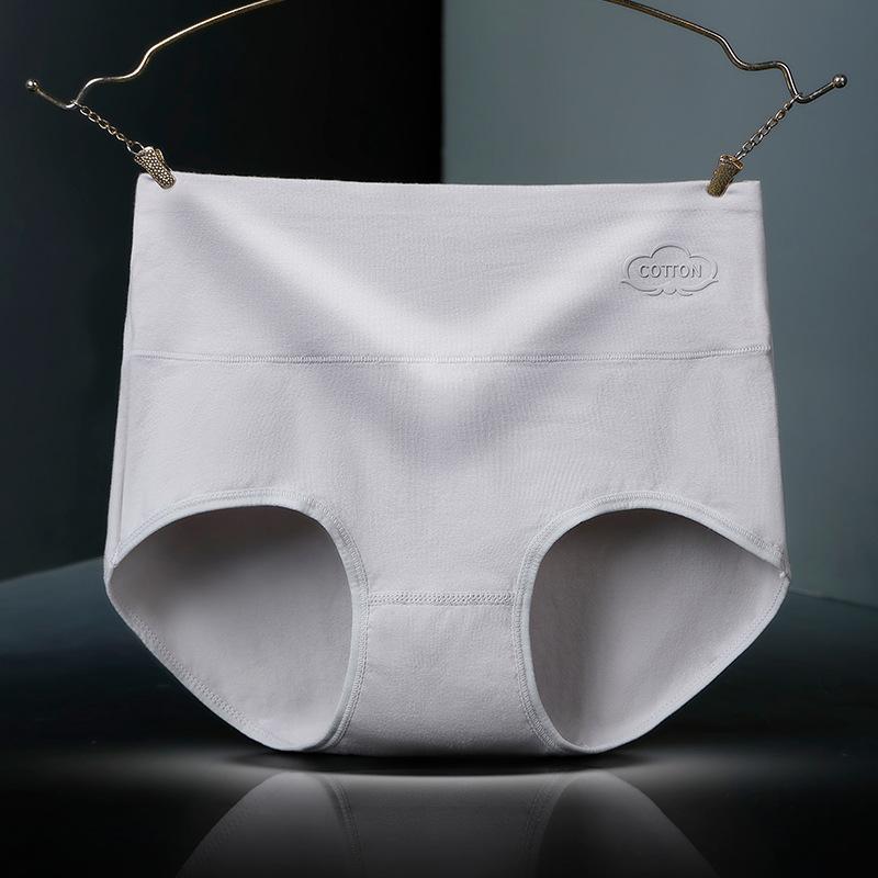 Graphen Antibakterielle Damenunterwäsche Reine Baumwolle Bauchweg-Unterwäsche Bedruckte High-Waist-Unterwäsche für Damen Slips