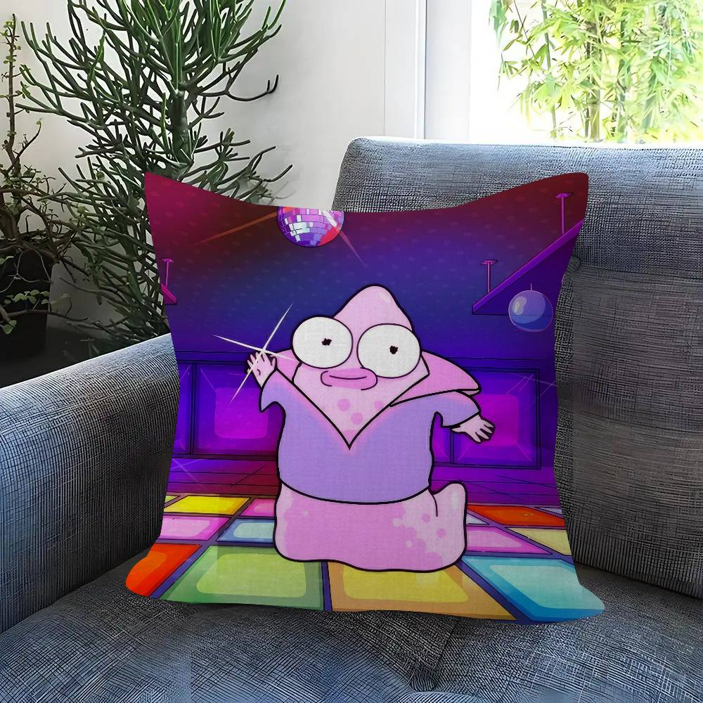 Personalized Pillow Cover Kids Bedroom Wild Party Decor Pillowcase Kid Birthday Shower Gift Anime Solar O-Opposites