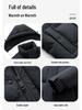 Herren Winter Daunenjacke im Huang Xiaoming Stil - 2025 Warme mittellange Oberbekleidung