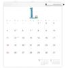 Hobonichi Whiteboard Calendar 2026 Full Size Wall Mount
